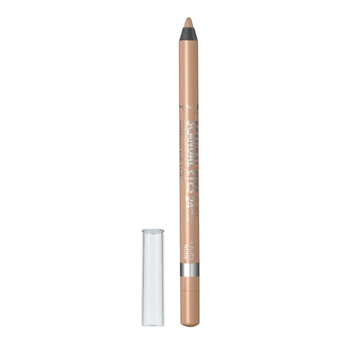 Miniatura 9 de Rimmel London Scandaleyes Delineador de Ojos en Lápiz de Gel Impermeable, de Larga Duración, Ultra Suave, a Prueba de Manchas, 001, Negro, 0.04 oz