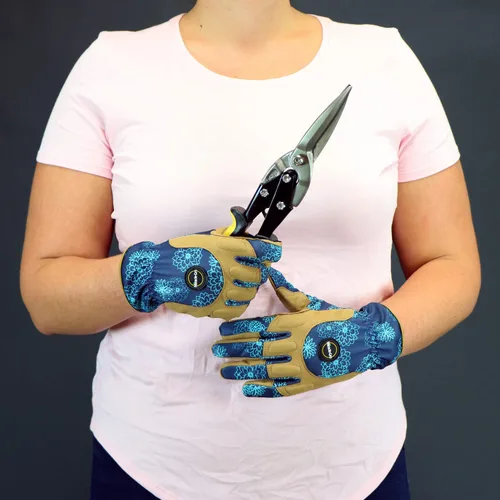 Miniatura 8 de Miracle-Gro Guantes de trabajo de jardinería de alta destreza para mujer, tecnologías de pantalla táctil, resistentes a la abrasión, cómodos