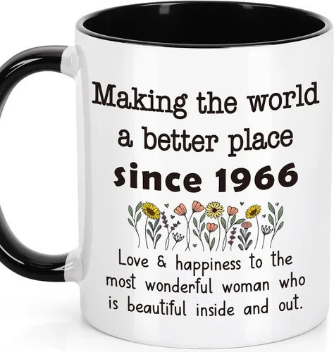 Miniatura 21 de LEJIAJINW Regalos de 80 cumpleaños para hombres y mujeres – Regalos para mujer de 80 años de edad, regalo de cumpleaños 80 para él – Taza de café
