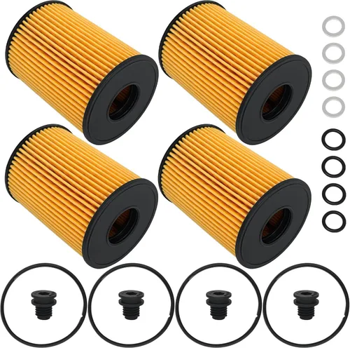 26350-2S000 Filtros de aceite compatibles con Hyundai Santa Sonata Tucson Cruz Fe Kia Sorento 2.5L 2020-2022 Reemplazar 21513-23001, paquete de 4