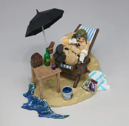 Miniatura 4 de Fine Mold Studio Ghibli Vignette Collection No.1 Red Pig Polco of Hide Non-Scale Plastic Model GV1 Moldeado