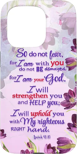 Miniatura 14 de So Do Not Fear for I 'm with You Isaías 41:10 - Funda cristiana para iPhone 17