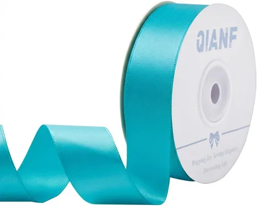 Miniatura 34 de QIANF Cinta plateada de satén de doble cara de 1-1/2 pulgadas para envolver regalos, lazos para el pelo, hacer cintas para el cabello, bandas