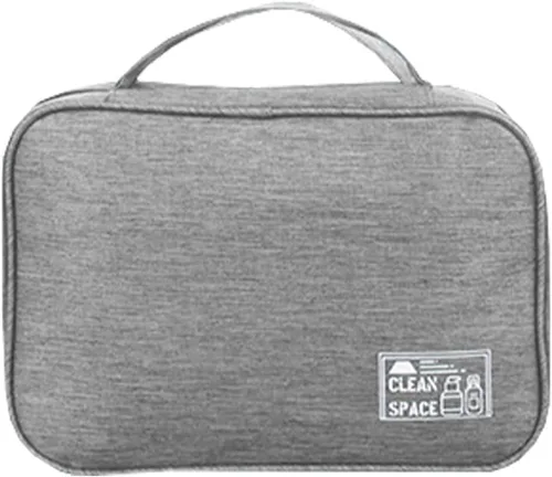 Miniatura 7 de Neceser colgante para viajes, bolsa organizadora de maquillaje impermeable para hombres y mujeres, bolsa de almacenamiento portátil de cosméticos