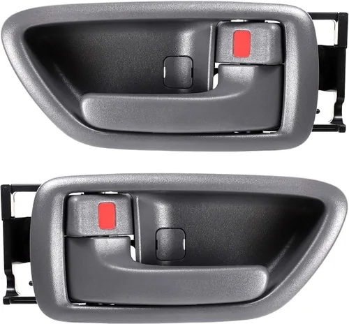 Manija de Puerta Interior Delantera Trasera Izquierda Conductor Derecha Pasajero para Toyota Sequoia 2001-2007, Toyota Tundra (Solo Cabina Doble)
