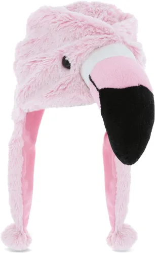 Miniatura 14 de DolliBu Gorro de felpa – Gorro de peluche de forro polar súper suave con orejeras, acogedor sombrero de invierno cálido para niños – Talla única