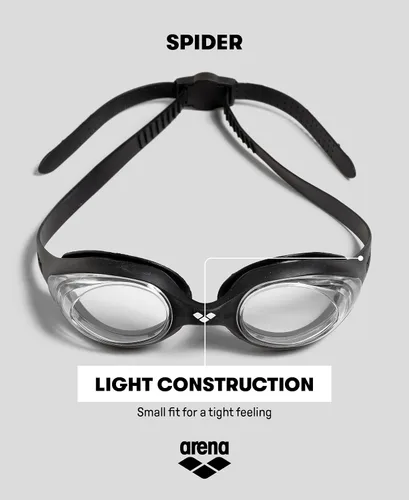 Miniatura 3 de ARENA Gafas de natación unisex para adultos, para principiantes, hombres y mujeres, para fitness, natación, antiniebla, sin espejo, sin sello