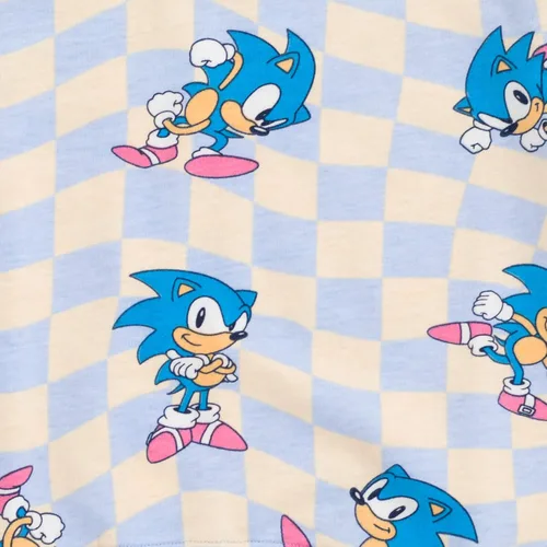 Miniatura 4 de SEGA Sonic the Hedgehog - Sudadera de felpa francesa para niñas pequeñas y grandes