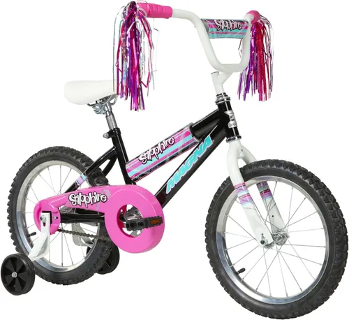 Miniatura 9 de Bicicleta Magna Sapphire de Dynacraft - Estructura de acero resistente, frenos de mano delanteros y traseros, asiento ajustable, pataneador - Ideal