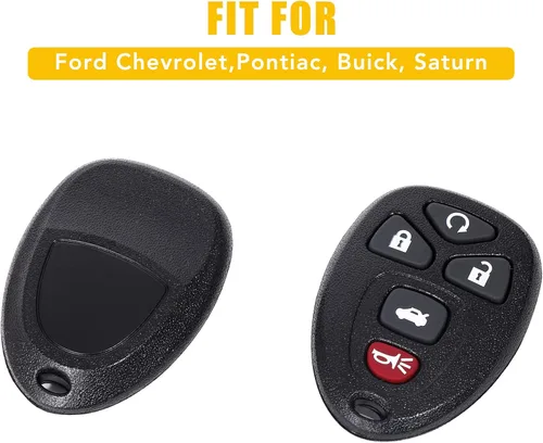 Miniatura 2 de Llavero de repuesto para Chevy Malibu Cobalt Pontiac Grand Prix G6 G5 Buick Lacrosse Allure Saturn Aura Sky 2004 2005 2006 2007 2008 2009 2010 2011