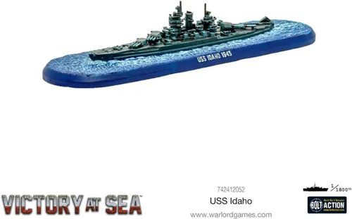 Miniatura 4 de Warlord Victory at Sea USS Idaho US Navy for Victory at Sea WWII - Kit de plástico para acorazado de la Segunda Guerra Mundial 742412052, grande