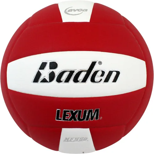 Miniatura 36 de Baden - Lexum - Microfibra compuesta de alta calidad Balón de voleibol oficial para interiores de la escuela secundaria 13U a 18U