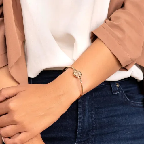Miniatura 4 de Divoti Pulsera médica grabada con láser de encargo profundo PVD orooro rosa de la identificación de la alerta médica