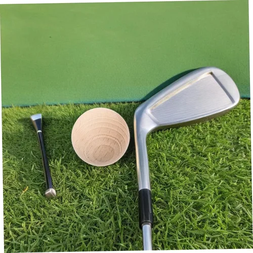 Miniatura 5 de TOYANDONA Juego de 5 bolas de madera para croquet para juegos de césped al aire libre, bolas de madera maciza resistentes para patio trasero