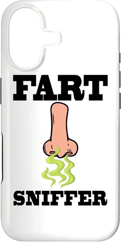 Fart Sniffer Shirt, Gross Dad Joke Shirt, Weird Funny Fart Case for iPhone 17