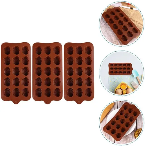 Miniatura 5 de Molde de silicona para caramelo de hoja de arce para Acción de Gracias, fiesta de otoño, bricolaje, caramelos, chocolates, pastel, jabón