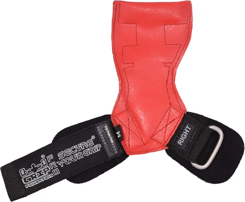 Miniatura 3 de Lifting Grips PRO Guantes de Peso de Servicio Pesado Correas de Barra de Gimnásticos Alternativa a Ganchos de Potencia Peso Muerto Muñequera Caucho