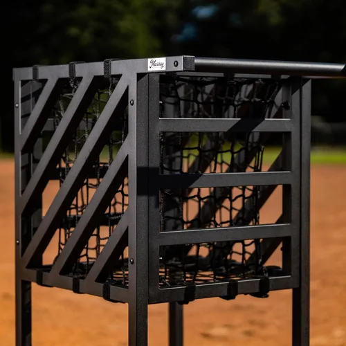 Miniatura 5 de Murray Sporting Goods Carrito de práctica de béisbol y sóftbol - Carrito de pelota resistente con ruedas, portador de bolas de gran capacidad