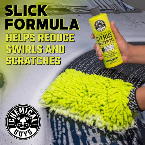 Miniatura 3 de Chemical Guys Jabón de Espuma para Lavado de Auto Citrus Wash & Gloss - Fórmula de Alta Espuma para Cañones de Espuma, Pistolas de Espuma o Lavados