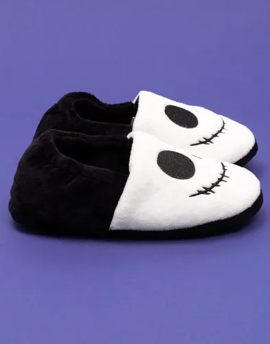 Miniatura 4 de Disney The Nightmare Before Christmas Pantuflas para niños Jack Skellington, Negro