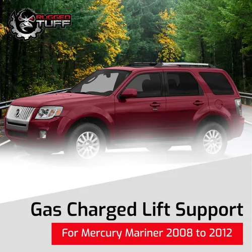 Miniatura 6 de Amortiguadores de soporte de elevación de vidrio para ventana trasera trasera para Ford Escape 2008-2012, Mazda Tribute, Mercury Mariner