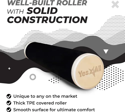 Miniatura 4 de Yes4All Tabla de Equilibrio Entrenador Deportivo, Tabla de Entrenador de Surf con Topes Ajustables, Mejora la Fuerza del Core y el Control del B.