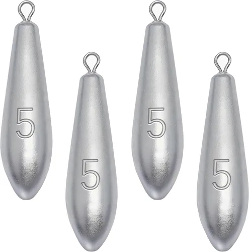 Miniatura 10 de Pesas de pesca Drop Shot Sinkers para pesca de agua dulce en agua salada