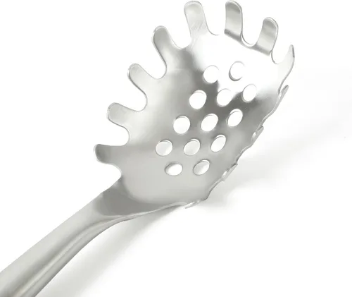 Miniatura 5 de Calphalon Edge Servidor de pasta de espagueti de acero inoxidable con mango de goma termoplástica - azul marino Azul marino con goma
