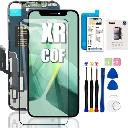 Miniatura 15 de EFAITHFIX para iPhone 11 Reemplazo de pantalla LCD de 6.1 pulgadas, ensamblaje de marco, pantalla LCD y digitalizador de pantalla táctil 3D con kit