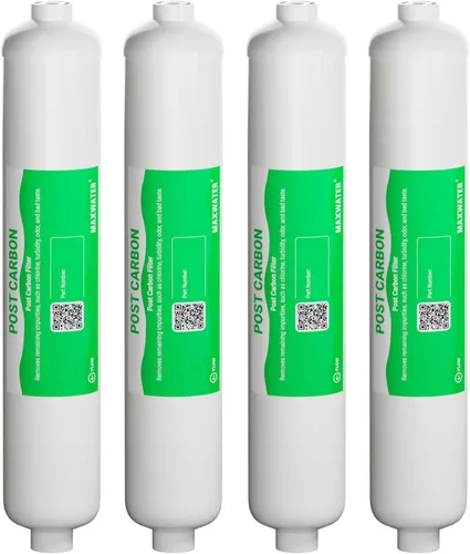 Miniatura 11 de Reemplazo del filtro de agua de carbón postactivado – Filtro en línea de 5 micras – Filtro de carbono en línea de 10 pulgadas – Bajo fregadero