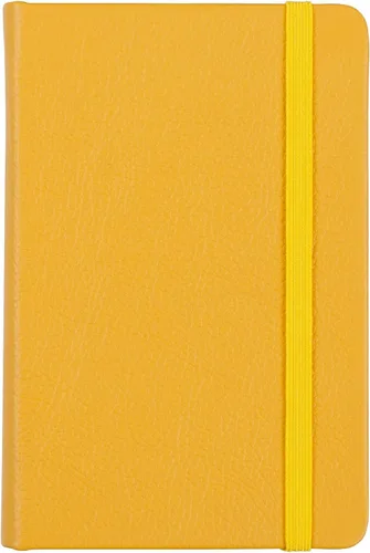 Miniatura 18 de Cuaderno de escritura clásico de cuero, tapa dura, cierre elástico, páginas con rayas estrechas, colección Inspire
