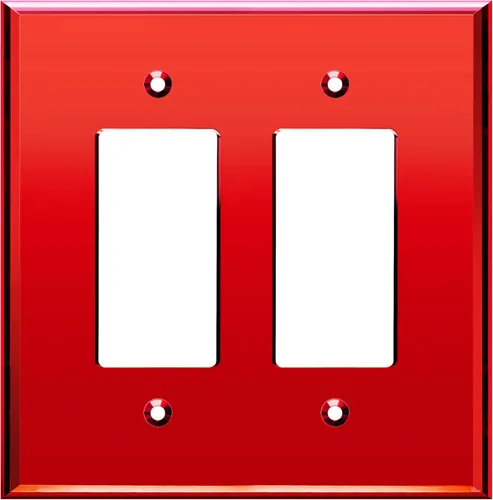 Miniatura 41 de LIDER Placa de Pared Decorativa de Acrílico Reflectante, Placa de Interruptor de Luz Espejada, Cubierta de Tomacorriente de Plexiglás, Vidrio Dorado