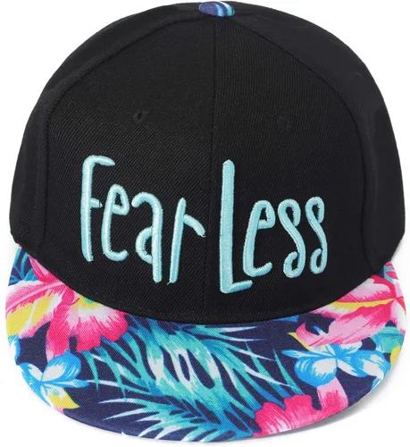 Miniatura 4 de ZLYC - Gorra de béisbol para mujer con impresión Tropical Floral neón con palabra Bordada - Snapback