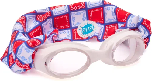 Miniatura 17 de Splash Place - Gafas de natación con correa de tela - Gafas de natación para adultos y niños - Tema de todo el mundo Teñido anudado