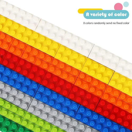 Miniatura 4 de Ladrillos clásicos a granel compatibles con placa base Lego, bloques de construcción en color aleatorio, juego creativo para niños, forma mixta