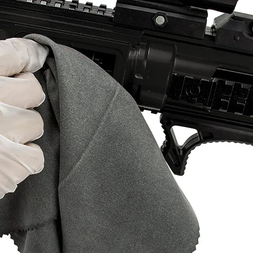 Miniatura 4 de Paño de silicona para pistola de 12 x 12 pulgadas, paño de limpieza de pistola sin pelusas, toallitas de limpieza de pistola con trapos de limpieza