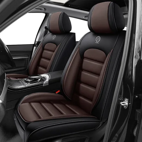 Miniatura 8 de Fundas de asiento de automóvil para K4 para KIA K4 2025-2026, fundas de asiento impermeables de cuero, compatible con bolsa de aire, juego completo