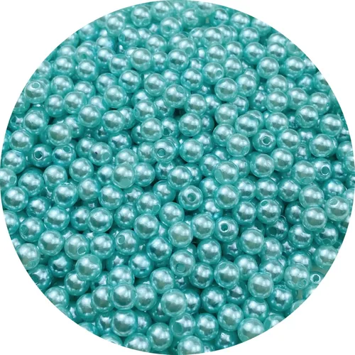 Miniatura 43 de Pinhoollgo 800pcs Pearl Beads 6mm Round Pearl Beads with Hole for DIY Bracelet Necklace Jewelry Making Supplies Handmade Craft(White)