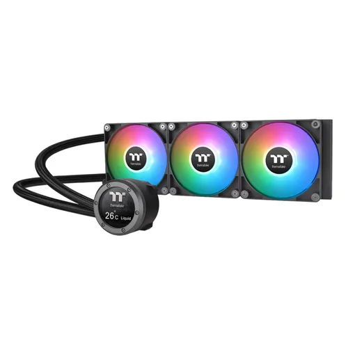 Miniatura 13 de Thermaltake TH420 ARGB Sync All-in-One Liquid Cooler Edición Nieve, AMD(AM5/AM4) Intel(LGA 1700/1200), Radiador de Alta Eficiencia de 420mm, Blanco