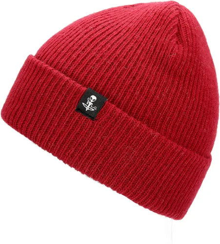 HEARTSING Gorro de invierno para mujeres y hombres gorro de invierno para mujer gorro de calavera gorro de esquí cálido