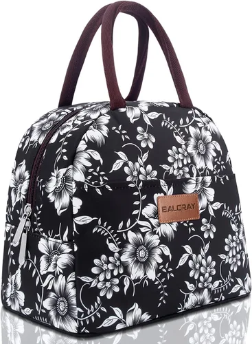 Miniatura 30 de BALORAY Bolsa de almuerzo para mujeres y hombres, lonchera aislada para adultos, bolsa de almuerzo reutilizable para el trabajo, picnic o viajes