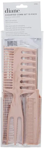 Miniatura 4 de Diane D7902 Kit de peine surtido, hueso