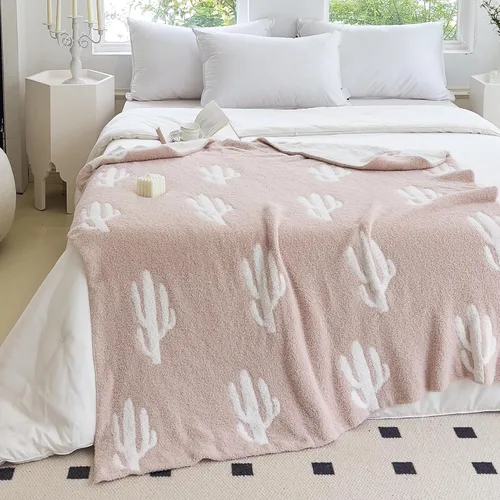 Miniatura 17 de NIDITW - Manta ultrasuave y acogedora de Navidad, cobija de microfibra tejida, muy ligera y esponjosa, de forro polar, para sofá, sofá cama, 50 x 60