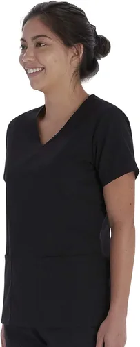 Miniatura 5 de Vital Threads Conjunto de exfoliantes para mujer con cuello en V y pantalón con cordón VT512C