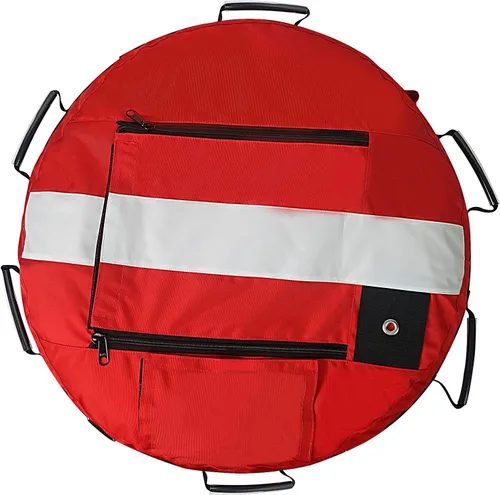 Miniatura 3 de Luwint Hi-Vi - Boya inflable de buceo y boya de marcador de superficie de 5 pies
