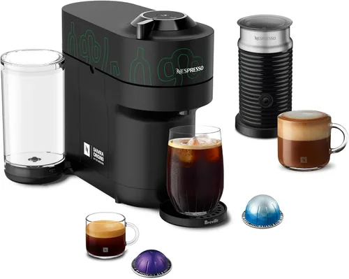 Miniatura 12 de Nespresso Vertuo Pop+ Cafetera para café y espresso de Breville con espumador de leche, Aqua Mint