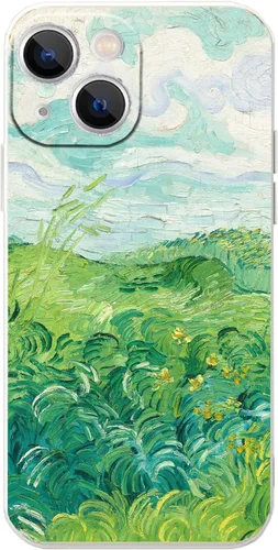 Miniatura 27 de Funda para iPhone 14 Plus, Classic Art Monet Painting Retro Landscape Phone Case para mujeres y hombres, cubierta protectora delgada de TPU flexible