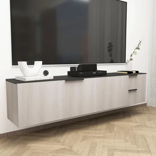 Miniatura 8 de TOTIO Papel tapiz de madera de roble extra ancho, color beige y blanco, vinilo de grano de madera de roble, papel de contacto de roble, despegar