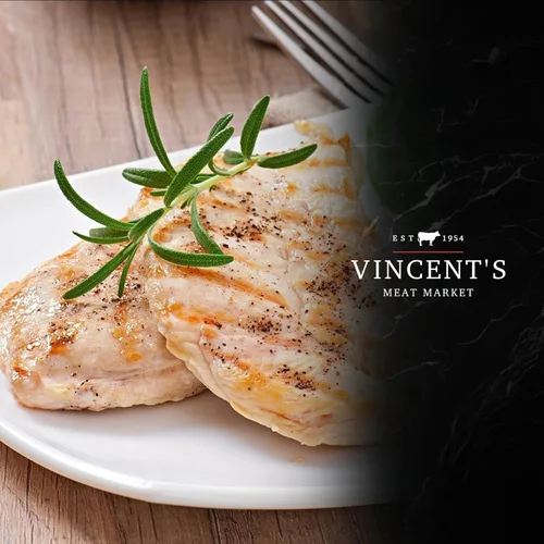 Miniatura 6 de Vincent's Meat Market Chuletas de pollo, totalmente naturales, de primera calidad, sin hueso, sin piel, gruesas, 8 libras (4 paquetes de 2 libras)