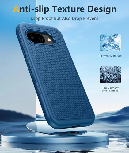 Miniatura 287 de FNTCASE Funda para iPhone 17 Pro: Fundas delgadas translúcidas de color azul claro compatibles con MagSafe, protección completa de la cámara